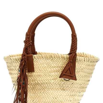 Alanui Brown Marabou Handbag