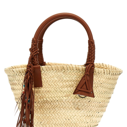 Alanui Brown Marabou Handbag
