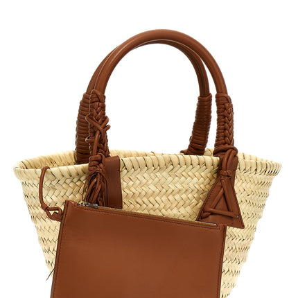 Alanui Brown Marabou Handbag