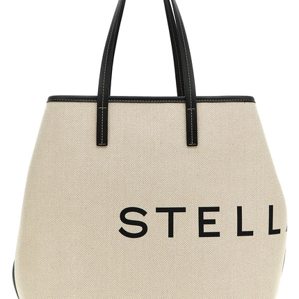 Stella McCartney Beige Cotton Tote Bag