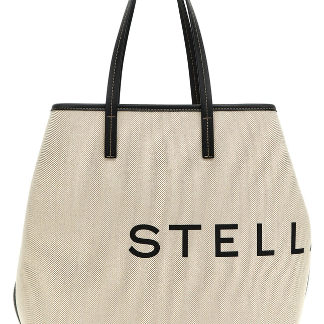 Stella McCartney Beige Cotton Tote Bag
