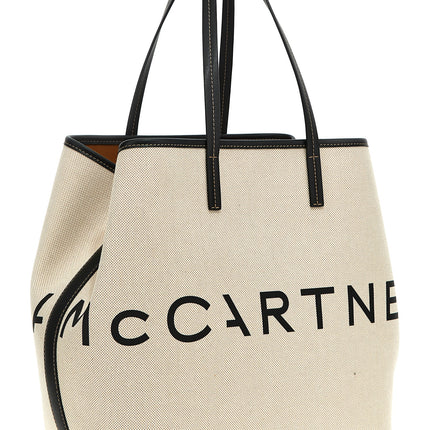 Stella McCartney Beige Cotton Tote Bag