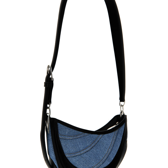 Mugler Multicolor Calfskin Shoulder Bag