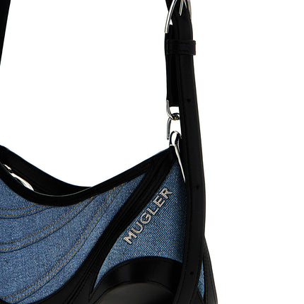 Mugler Multicolor Calfskin Shoulder Bag