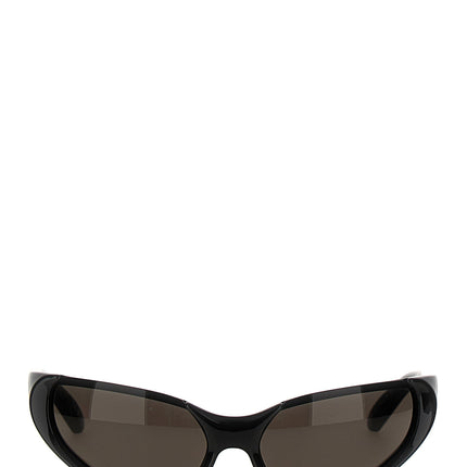 Balenciaga Black Nylon Sunglasses