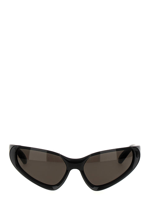 Balenciaga Black Nylon Sunglasses