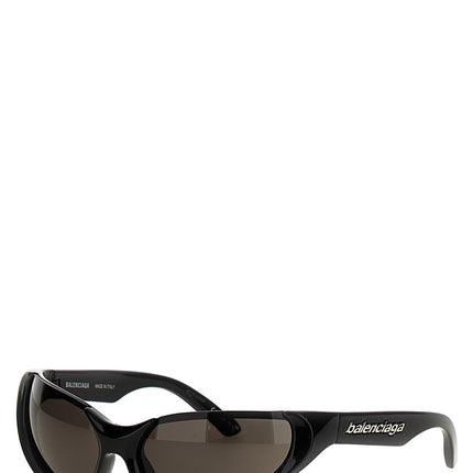 Balenciaga Black Nylon Sunglasses