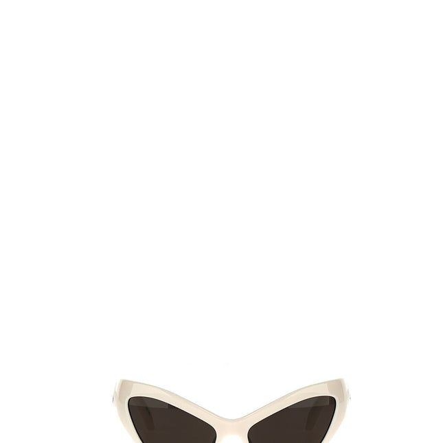 Balenciaga White Nylon Sunglasses