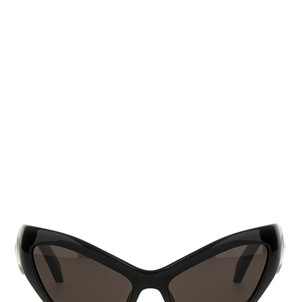 Balenciaga Black Nylon Sunglasses