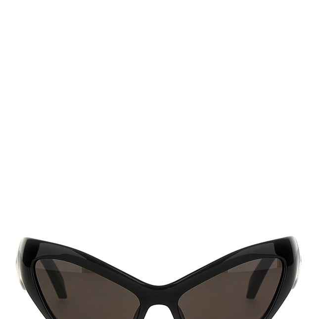 Balenciaga Black Nylon Sunglasses
