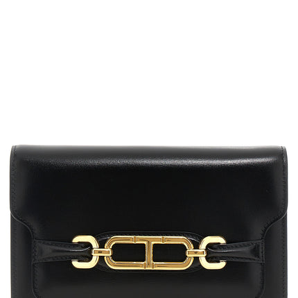 Tom Ford Black Leather Crossbody Bag