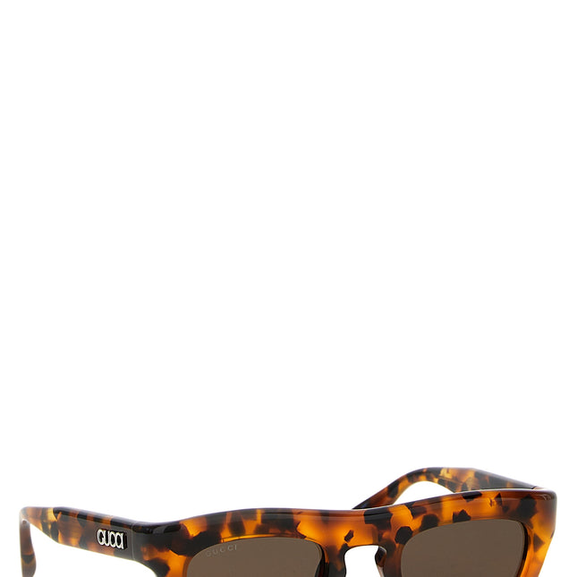 Gucci Brown Acetate Sunglasses