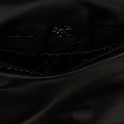 Roger Vivier Black Leather Shoulder Bag