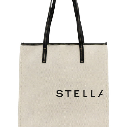 Stella McCartney Beige Cotton Tote Bag