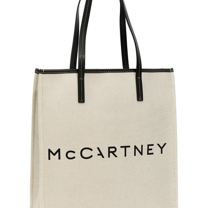 Stella McCartney Beige Cotton Tote Bag