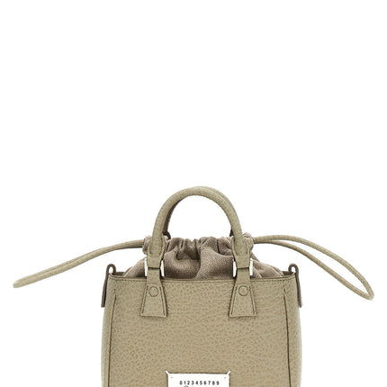 Maison Margiela Gray Calfskin Handbag
