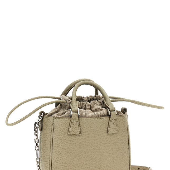 Maison Margiela Gray Calfskin Handbag