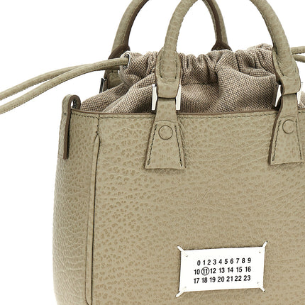 Maison Margiela Gray Calfskin Handbag
