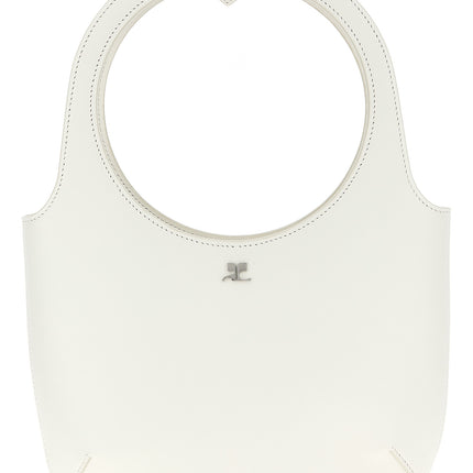 Courrèges White Calfskin Handbag