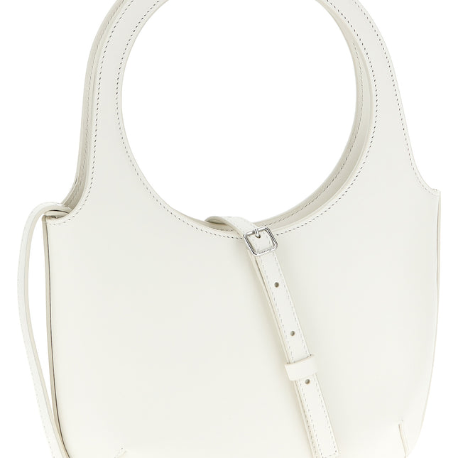 Courrèges White Calfskin Handbag