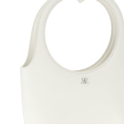Courrèges White Calfskin Handbag