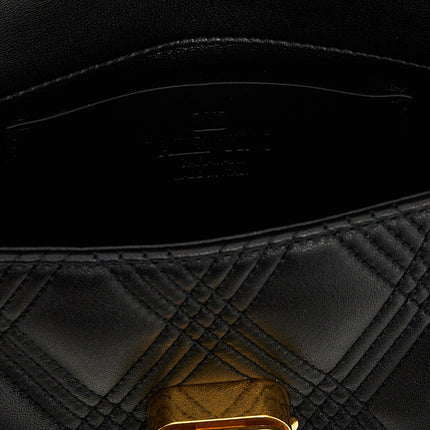 Valentino Garavani Black Lamb Leather Shoulder Bag