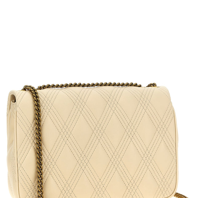 Valentino Garavani White Lamb Leather Shoulder Bag
