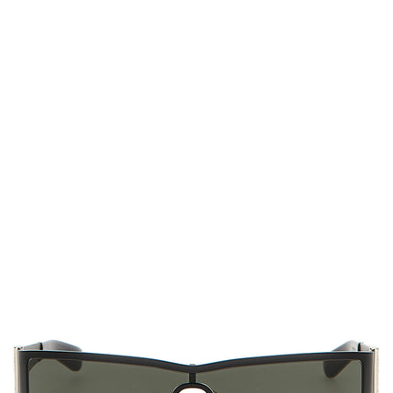 Alexander McQueen Black Acetate Sunglasses