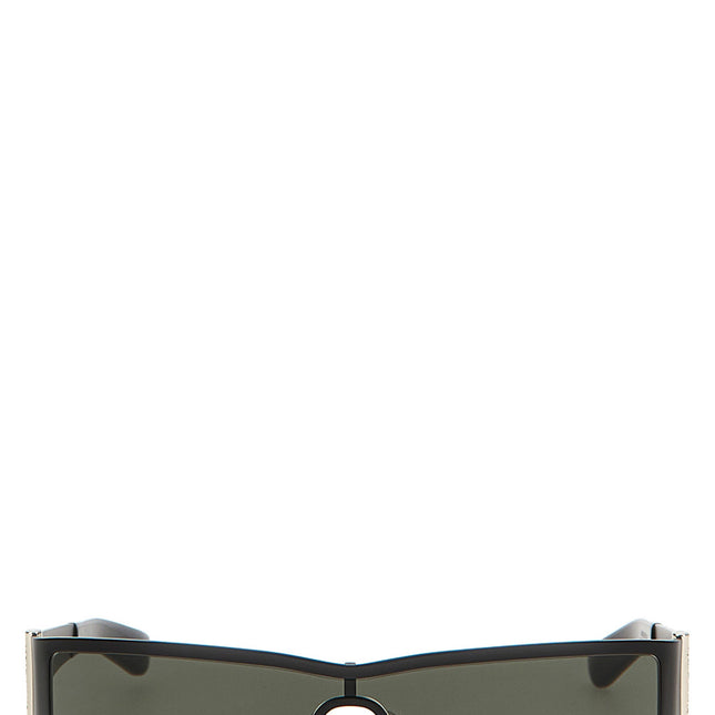 Alexander McQueen Black Acetate Sunglasses