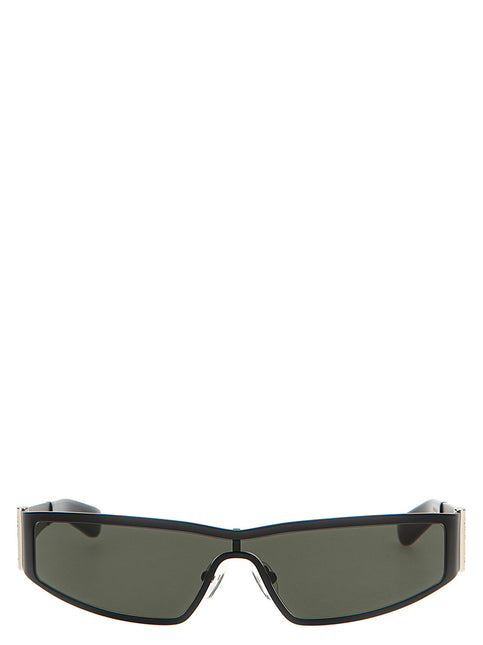 Alexander McQueen Black Acetate Sunglasses