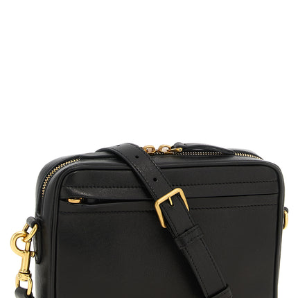 Valentino Garavani Brown Lamb Leather Crossbody Bag