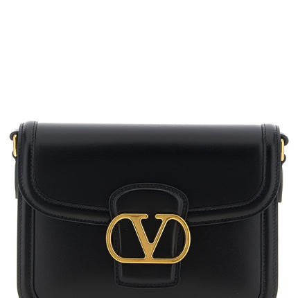 Valentino Garavani Black Calfskin Crossbody Bag