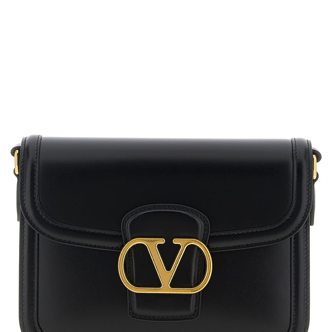 Valentino Garavani Black Calfskin Crossbody Bag