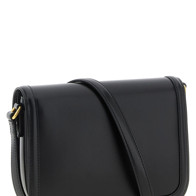 Valentino Garavani Black Calfskin Crossbody Bag