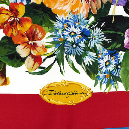 Dolce & Gabbana Multicolor Silk Foulard