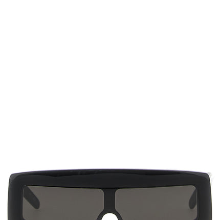 Rick Owens Black Acetate Sunglasses
