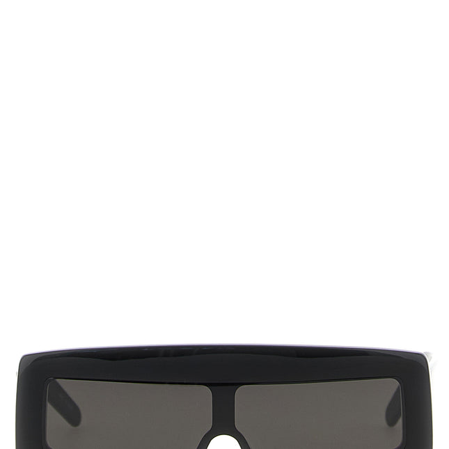 Rick Owens Black Acetate Sunglasses