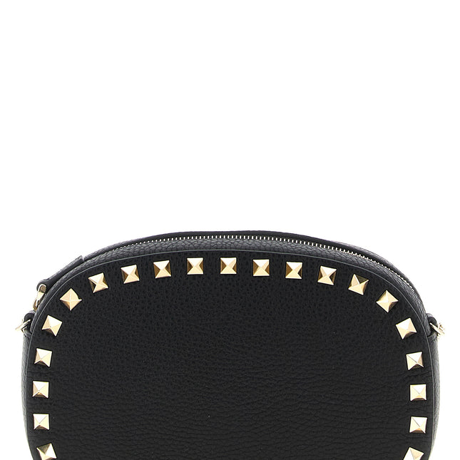 Valentino Garavani Black Calfskin Crossbody Bag