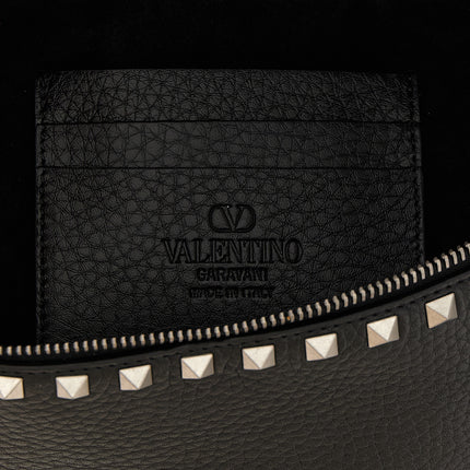 Valentino Garavani Black Calfskin Crossbody Bag