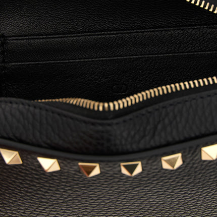 Valentino Garavani Black Calfskin Crossbody Bag