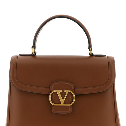 Valentino Garavani Brown Calfskin Handbag