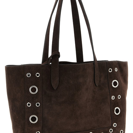 Valentino Garavani Brown Cowhide Tote Bag