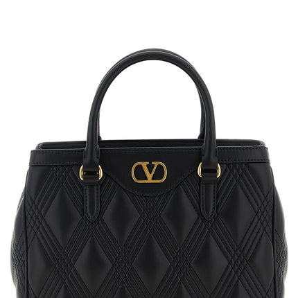 Valentino Garavani Black Lamb Leather Handbag