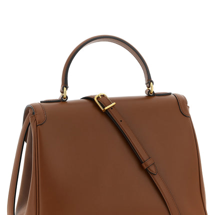 Valentino Garavani Brown Calfskin Handbag