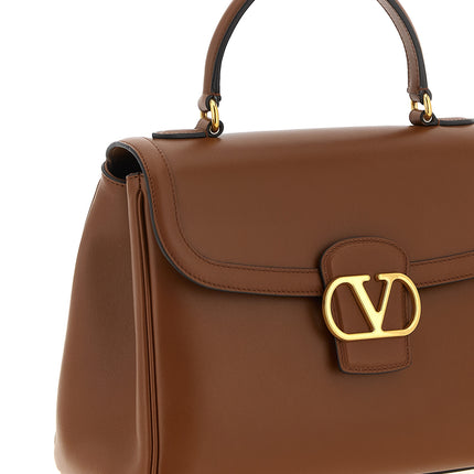 Valentino Garavani Brown Calfskin Handbag