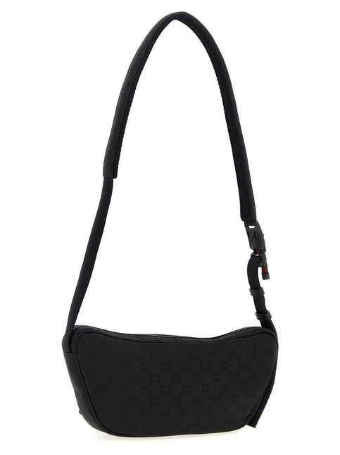 Gucci Black Polyester Crossbody Bag