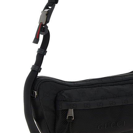 Gucci Black Polyester Crossbody Bag