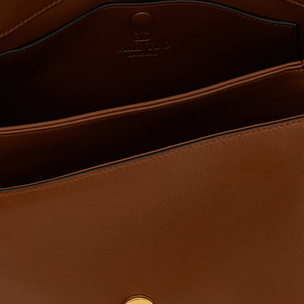 Valentino Garavani Brown Calfskin Handbag