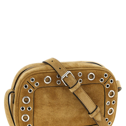 Valentino Garavani Beige Cowhide Crossbody Bag
