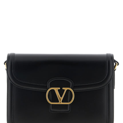 Valentino Garavani Black Calfskin Shoulder Bag